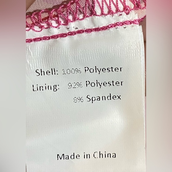 Allegra K Pink and Orange Ruffled Tiered Maxi Dress - Picture 4 of 5